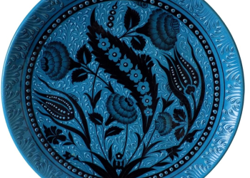 Meryem Uguz Kaplan / Osmanlı Kaşisi – Çini Tabak