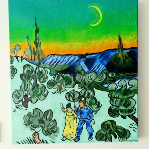 Van Gogh Zeytin Ağaçları /Tülay Coşkun