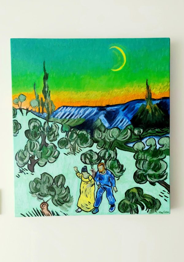 Van Gogh Zeytin Ağaçları /Tülay Coşkun
